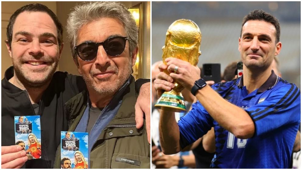 Scaloni y su mensaje futbolero para "Argentina, 1985".