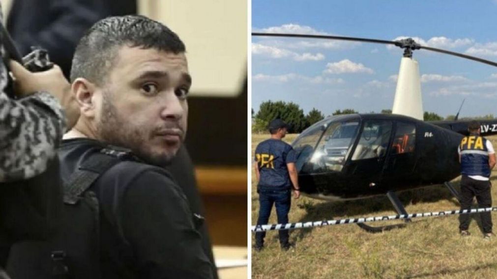 Alvarado tenía todo planificado para fugarse en helicóptero.
