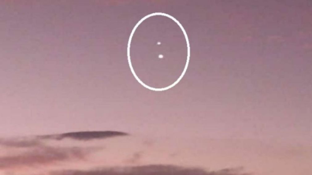 El avistaje de ovni tuvo lugar en Villa Carlos Paz (Captura de video).
