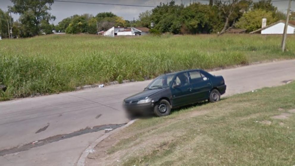 En este vecindario fueron heridos el oficial Maximiliano Torales y su amigo Brian Luna.