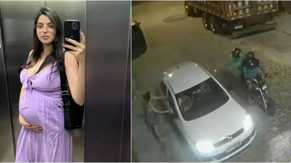 Una mujer embarazada de ocho meses fue asesinada a balazos y sospechan de su pareja.