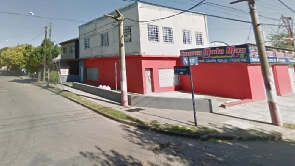 La esquina donde el joven encontró a la niña.