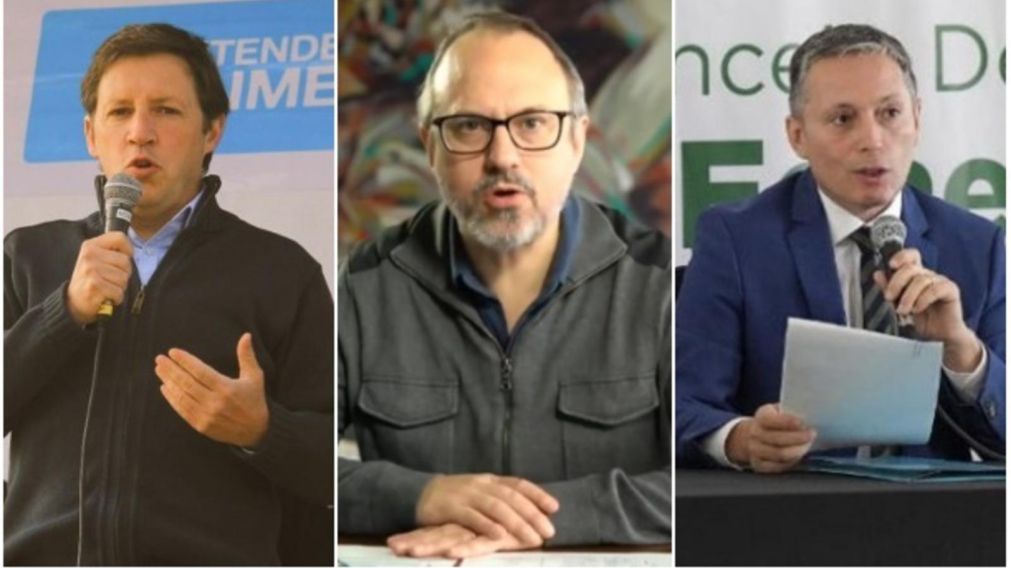 Los tres intendentes que encabezan el ranking de los jefes comunales con mejor imagen positiva del Conurbano.