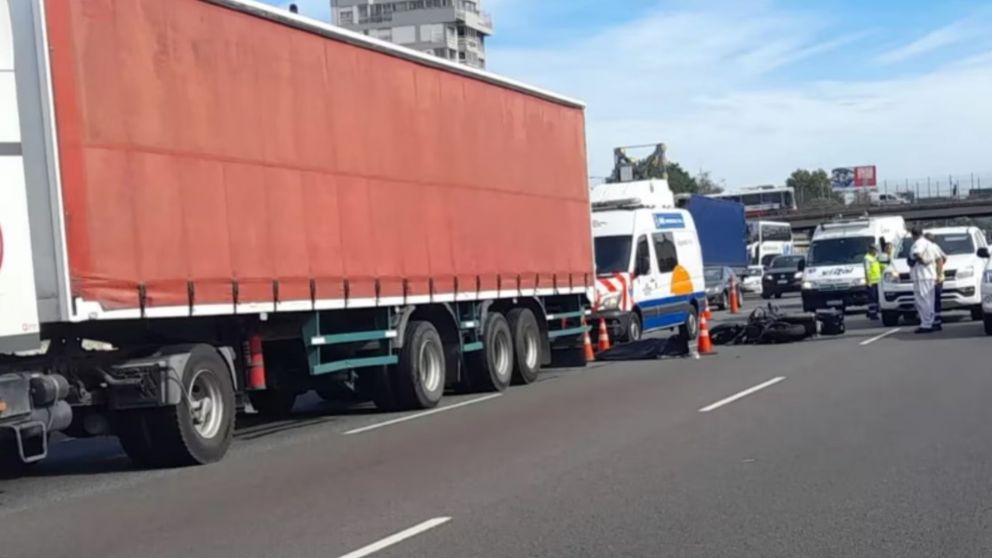 Hubo demoras en Panamericana por el accidente fatal.