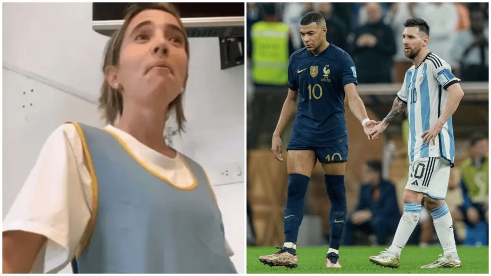 Una maestra uso a Lionel Messi y Mbapp� para callar a los alumnos y es viral (TikTok/@margaritapla).