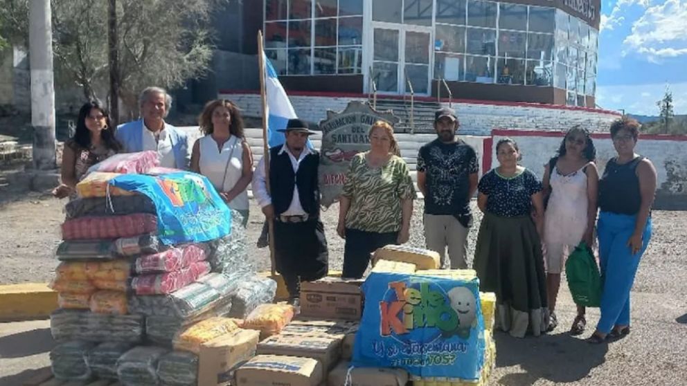 Millonario que ganó el Telekino hizo una donación a comedores de San Juan.