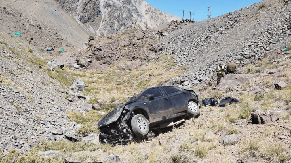 Accidente fatal en Alta Montaña (Gentileza: Km Producciones/InfosChile).