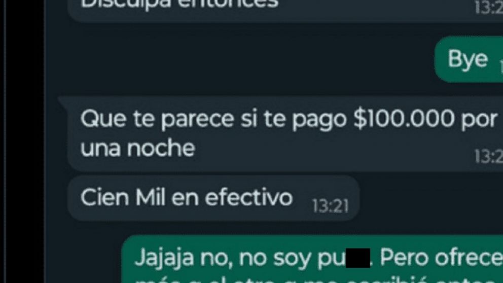 Una joven comparti� en Twitter la ins�lita propuesta que recibi� e hizo estallar a todos.