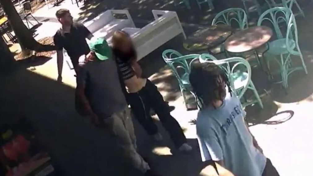 El video que film� la secuencia sucedida el d�a de la violaci�n grupal.