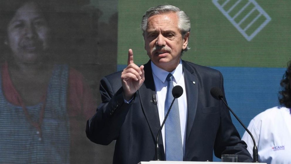 El presidente Alberto Fernández (Archivo).