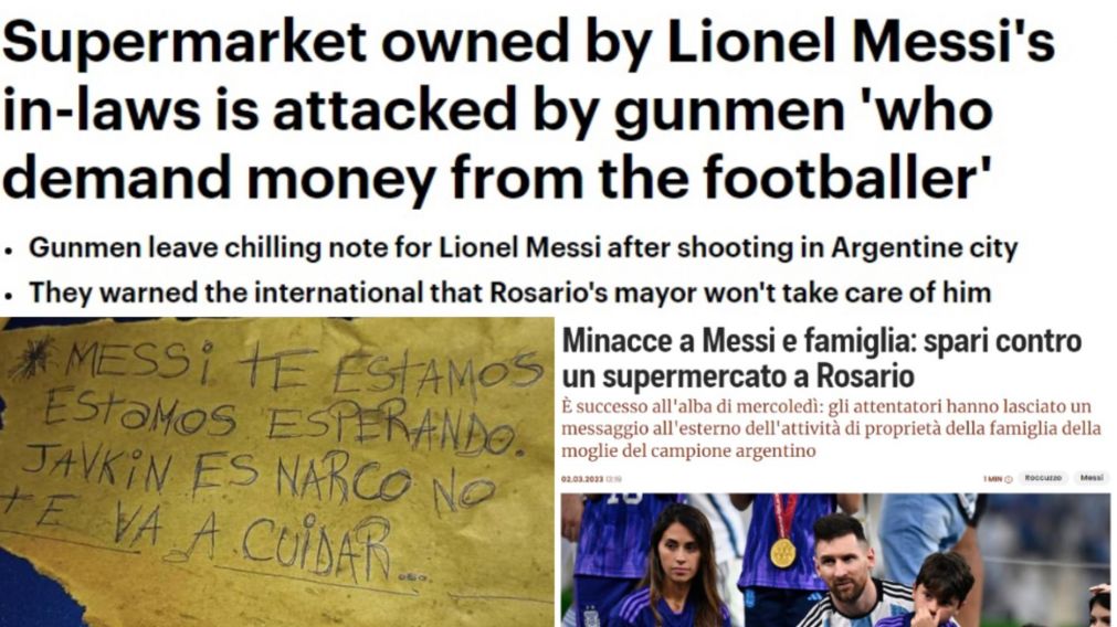 Algunas de las noticias que publicaron medios del mundo.