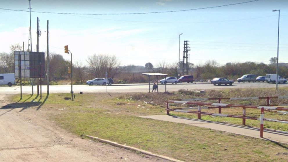 La zona donde fue localizado el cuerpo sin vida del sujeto.