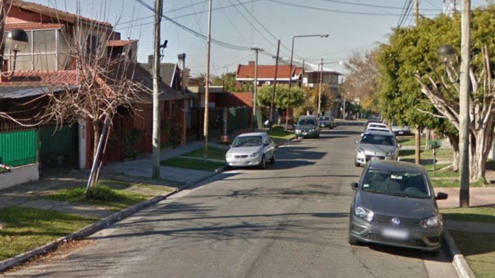 En ese barrio ocurrió el crimen de Daniel José Carrera (Google Street View).