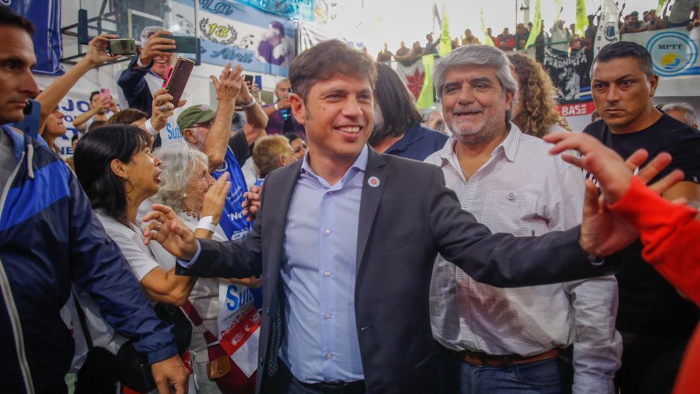 El gobernador encabezó un acto gremial en Mar del Plata.
