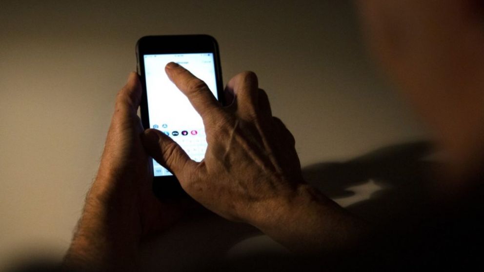 La v�ctima de sextorsi�n hizo la denuncia en la fiscal�a.