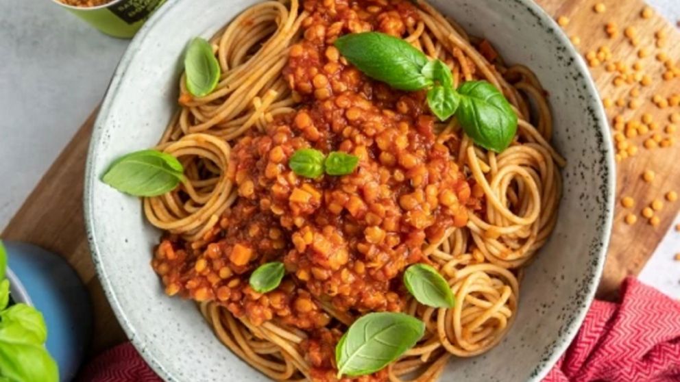 Conoc� c�mo preparar la "falsa" salsa bolo�esa.