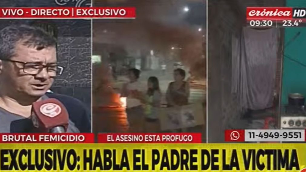 Guillermo, el pap� de Ver�nica Gonz�lez, habl� con Cr�nica HD.
