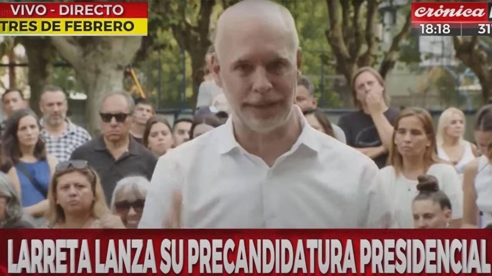 ¡En vivo! Horacio Rodríguez Larreta brinda una conferencia de prensa en Tres de Febrero, tras mantener una reunión con vecinos.