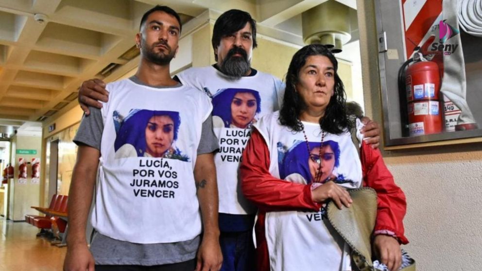 Los padres y el hermano de Lucía Pérez declararon durante el segundo juicio (Archivo).
