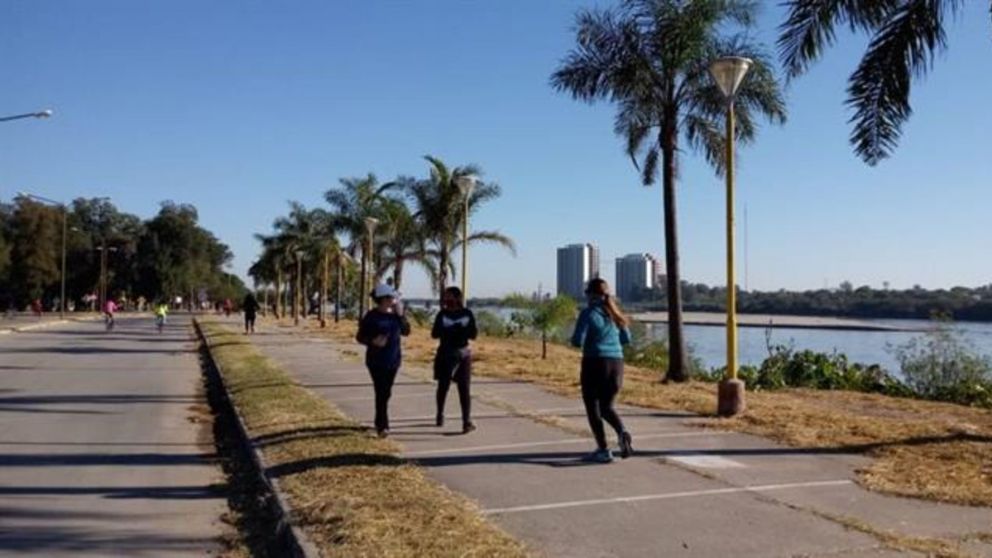 Los disturbios fueron en la costanera cuando estaban terminado los festejos de Carnaval.