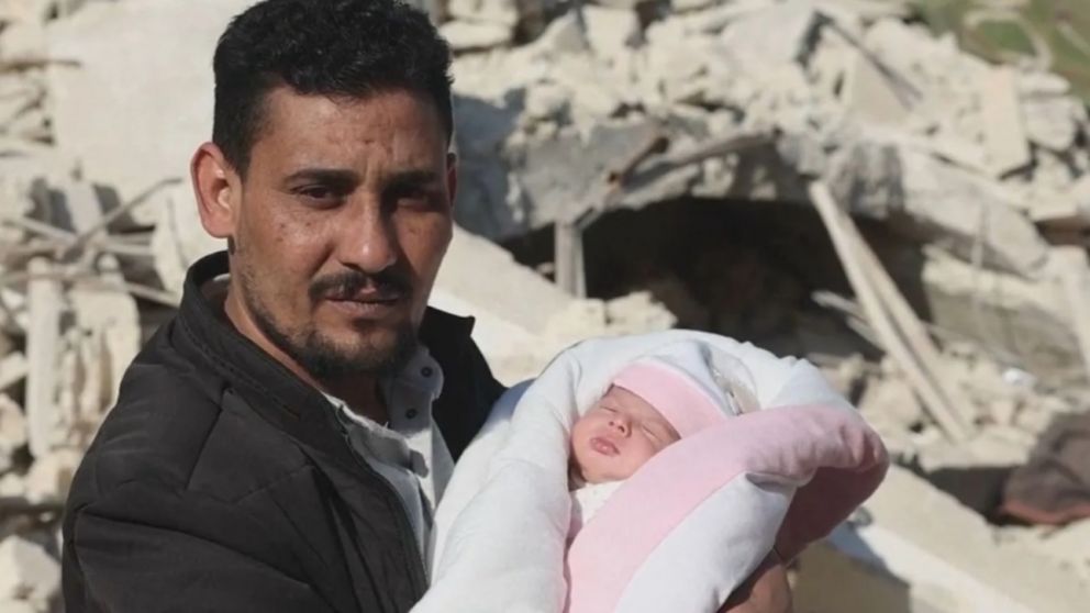 La historia de la bebé milagro se difundió en todo el mundo.