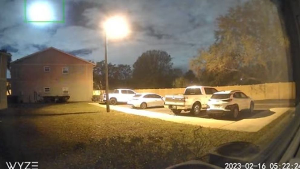 El presunto ovni fue visto en el estado de Florida (TikTok).