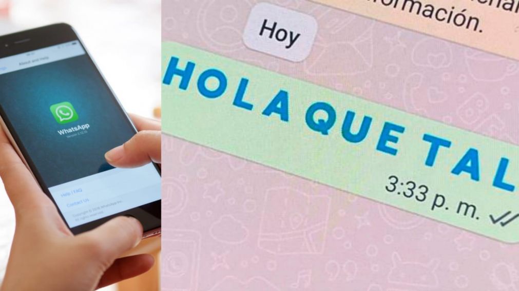 Cómo activar las letras azules en tus conversaciones de WhatsApp.