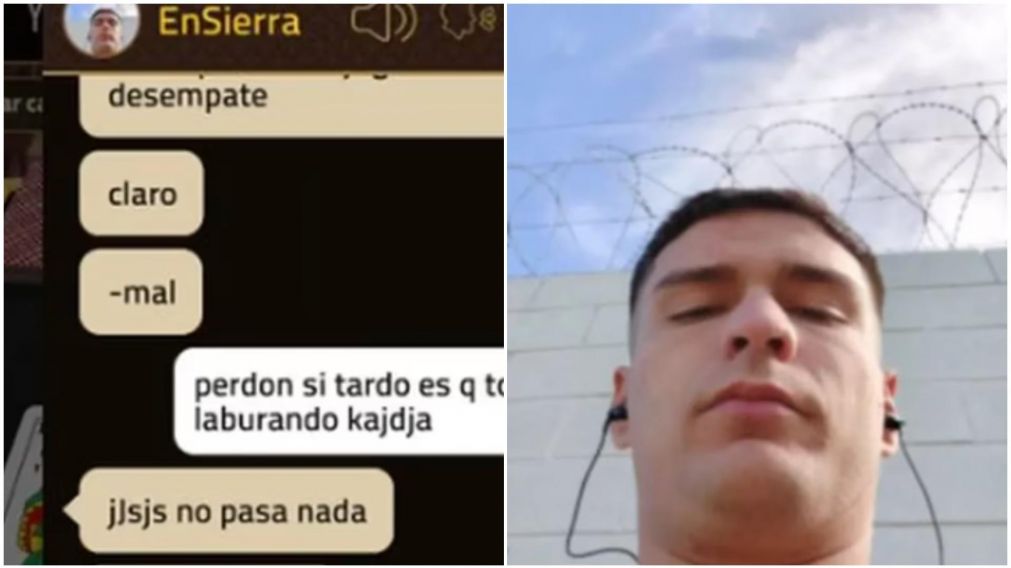La respuesta del preso se volvi� viral en las redes.