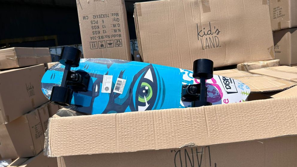 Es una importaci�n de monopatines, patinetas, cascos y rodilleras valuada en casi USD 50 mil