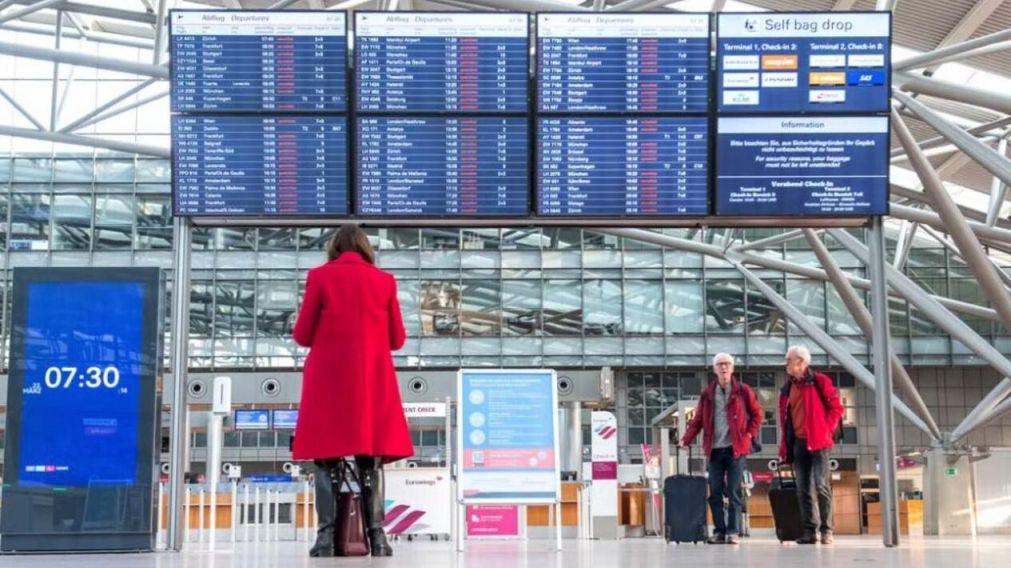 La cancelaci�n de vuelos afecta a unas 300 mil personas en Alemania (Twitter).