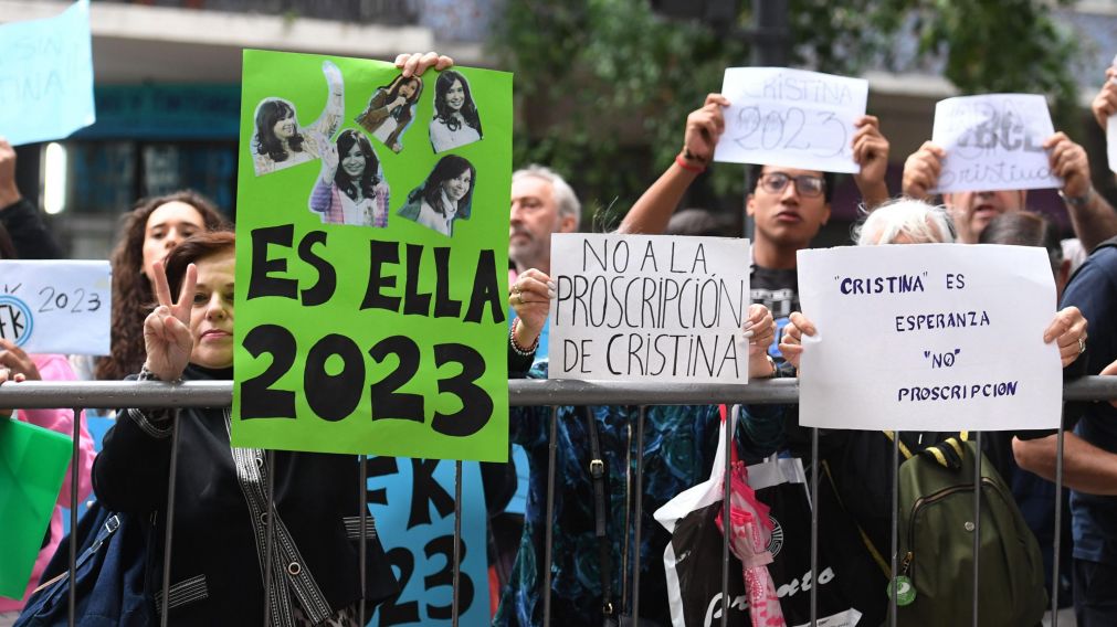 El Frente de Todos llam� a "impedir la proscripci�n" de CFK (T�lam).