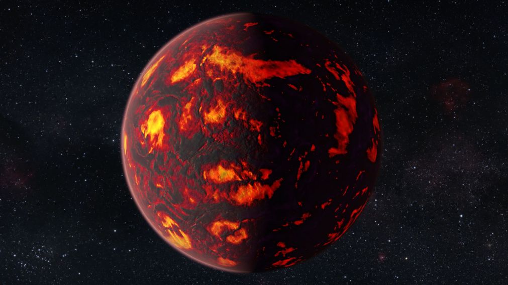 El exoplaneta�"55 Cancri e" completa una vuelta en �rbita en tan solo 18 horas.