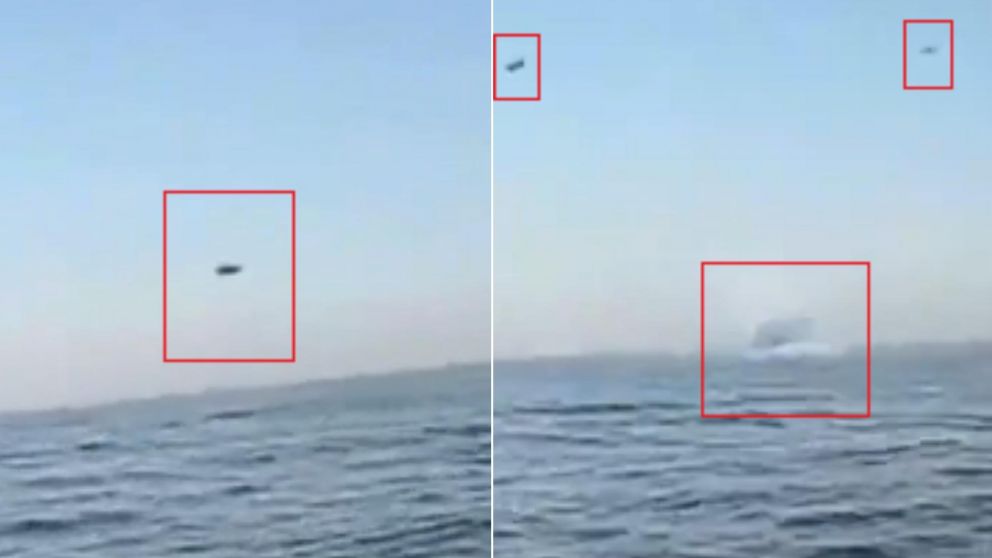 La maravillosa maniobra de un OVNI para burlar a los aviones militares que lo perseguían.