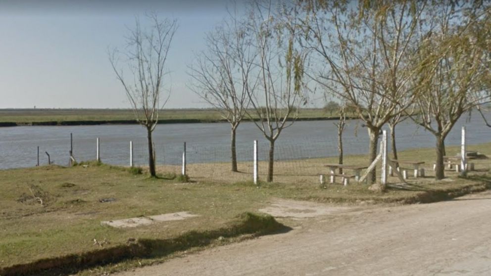 Acá, en este predio, fue encontrado el cuerpo sin vida del individuo.