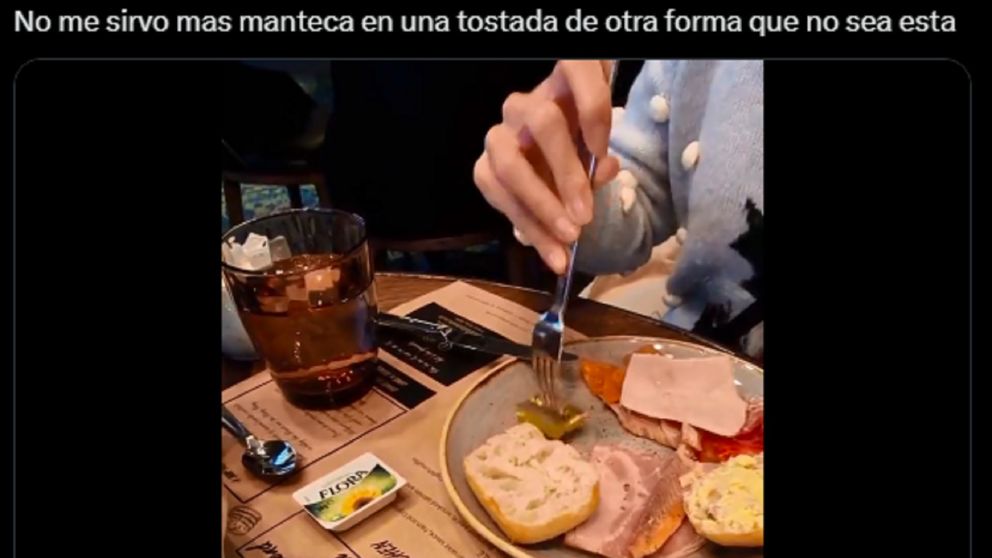 El increíble truco para utilizar manteca en un restaurante.