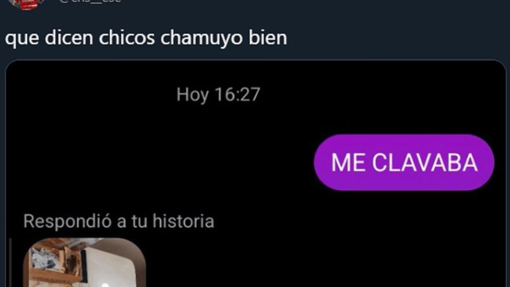 Quiso chamuyar a una chica pero metió la pata y lo compartió con sus seguidores.