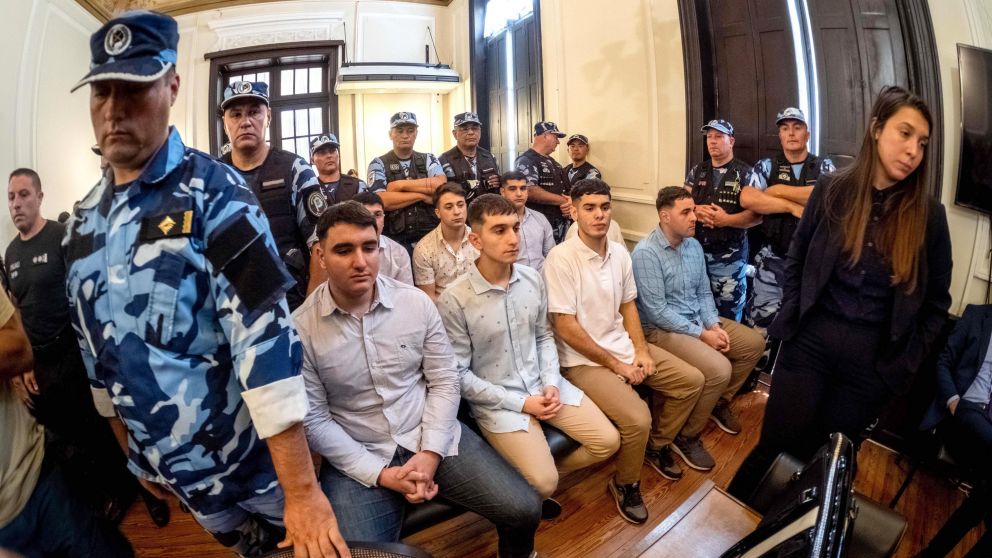Los rugbiers fueron condenados este lunes por el crimen de Fernando Báez Sosa (Télam / Archivo).