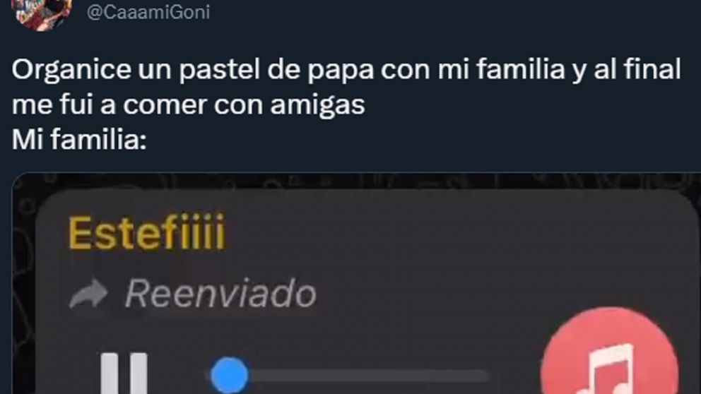 Una familia le dedicó una canción a una de sus integrantes por dejarlos plantados.