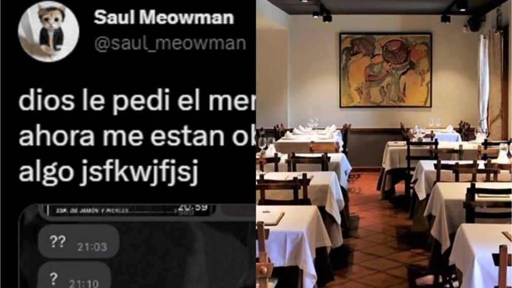 Consultó por el menú para un delivery y recibió una respuesta inesperada: "Me están obligando a pedir algo"