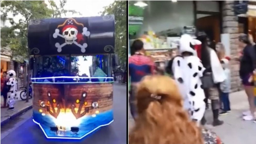 Los pasajeros tuvieron que ser asistidos por vecinos de la zona.