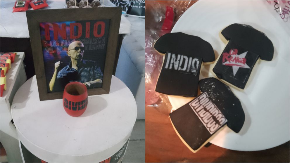 Furor por el festejo de una peque�a que celebr� su cumplea�os con la tem�tica "rock": La Renga, Los Redondos y m�s