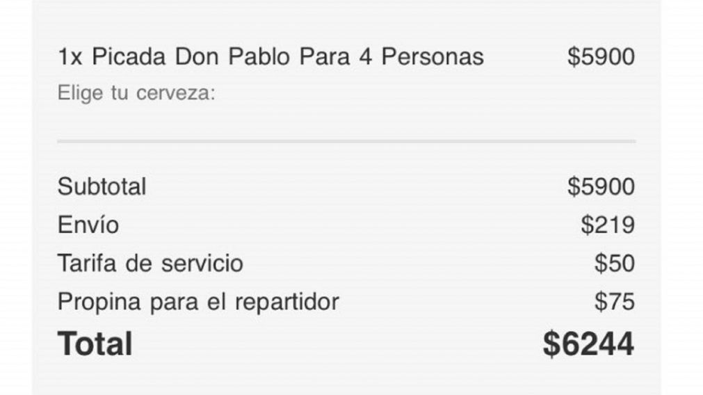 Una joven se convirtió en viral luego de su frustración por lo que le cobraron una picada.