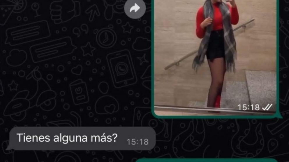 El chat se hizo viral y causó indignación.