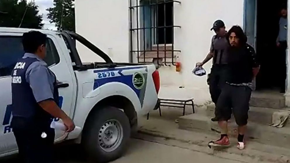 Facundo Jones Huala fue detenido este lunes por la Policía de Río Negro en El Bolsón.