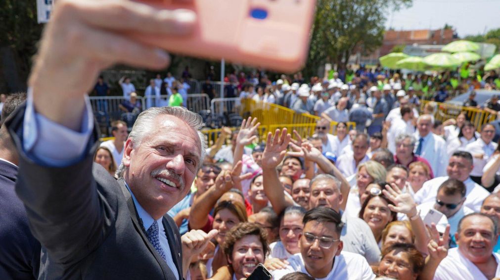 Alberto Fernández sigue con su recorrida para inaugurar obras en distintos puntos del país (Gentileza @CasaRosada/Twitter/Archivo).