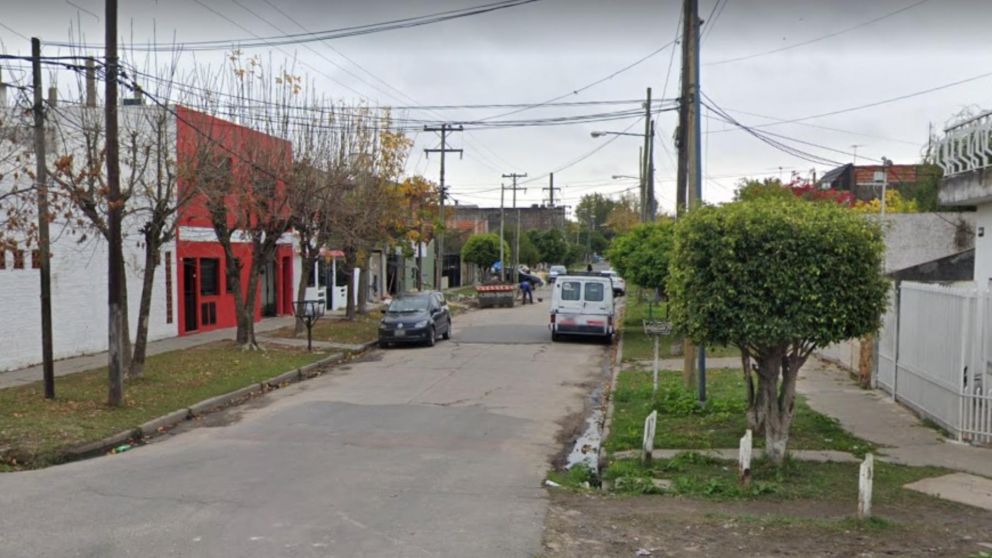 En este barrio ocurrió el homicidio de Emiliano Raúl Ruíz Díaz (Google Street View).