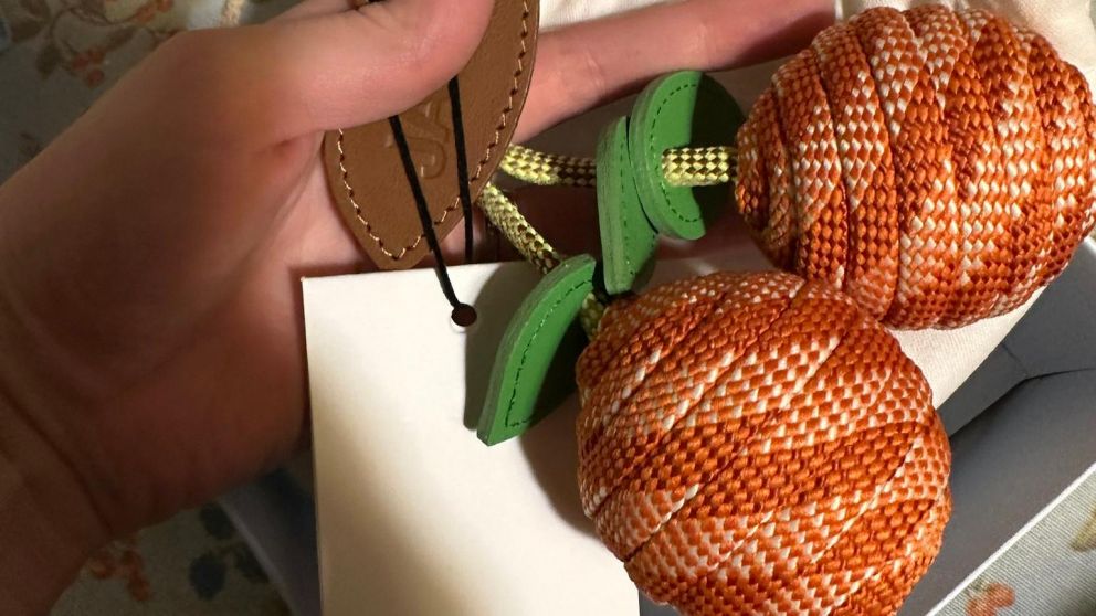 Pens� que hab�a comprando un llavero, pero cuando lleg� qued� sorprendida.