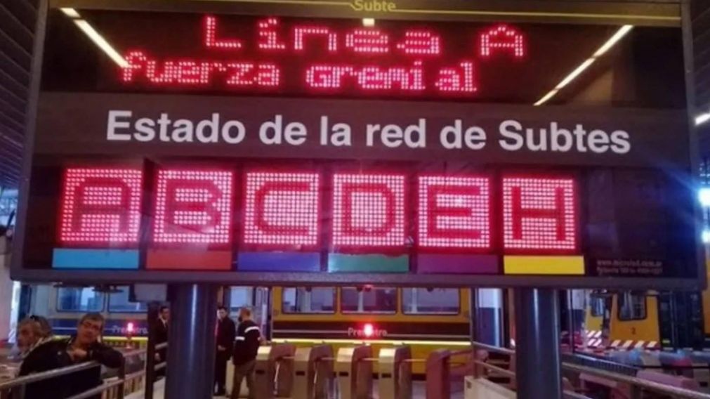 Subtes y Premetro pararán mañana si no hay solución al reclamo paritario del gremio.