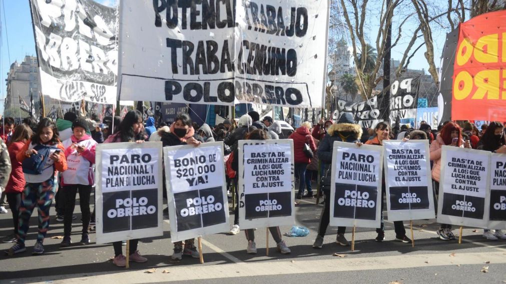 Este mi�rcoles habr� una nueva movilizaci�n piquetera en Capital Federal y en distintos puntos del pa�s (Cr�nica/Hern�n Nersesian/Archivo).