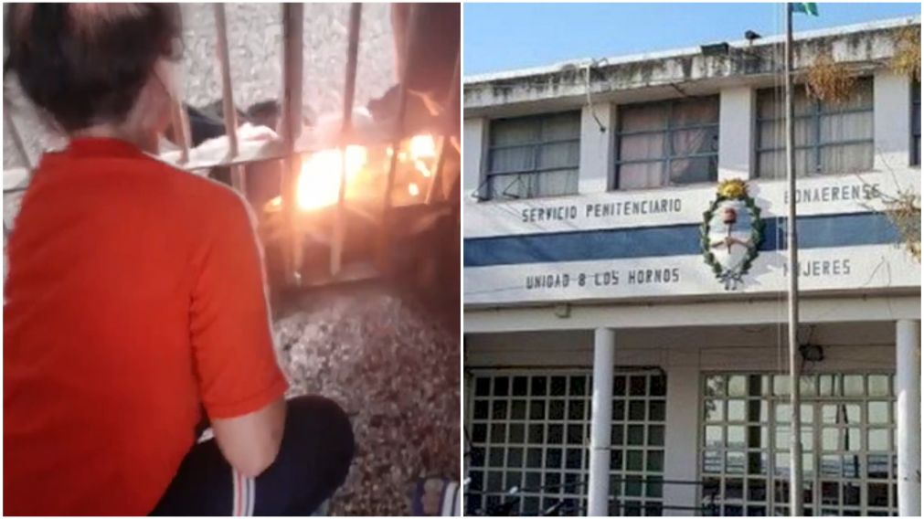 La muerte de una reclusa origin� una serie de protestas en la c�rcel de mujeres de Los Hornos.